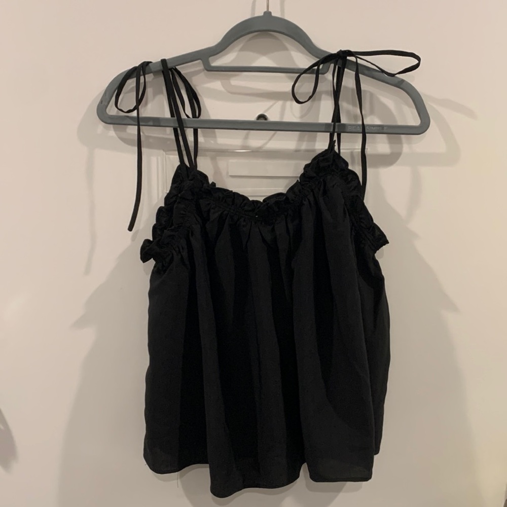 Pants Store Blouse with shoulder ties